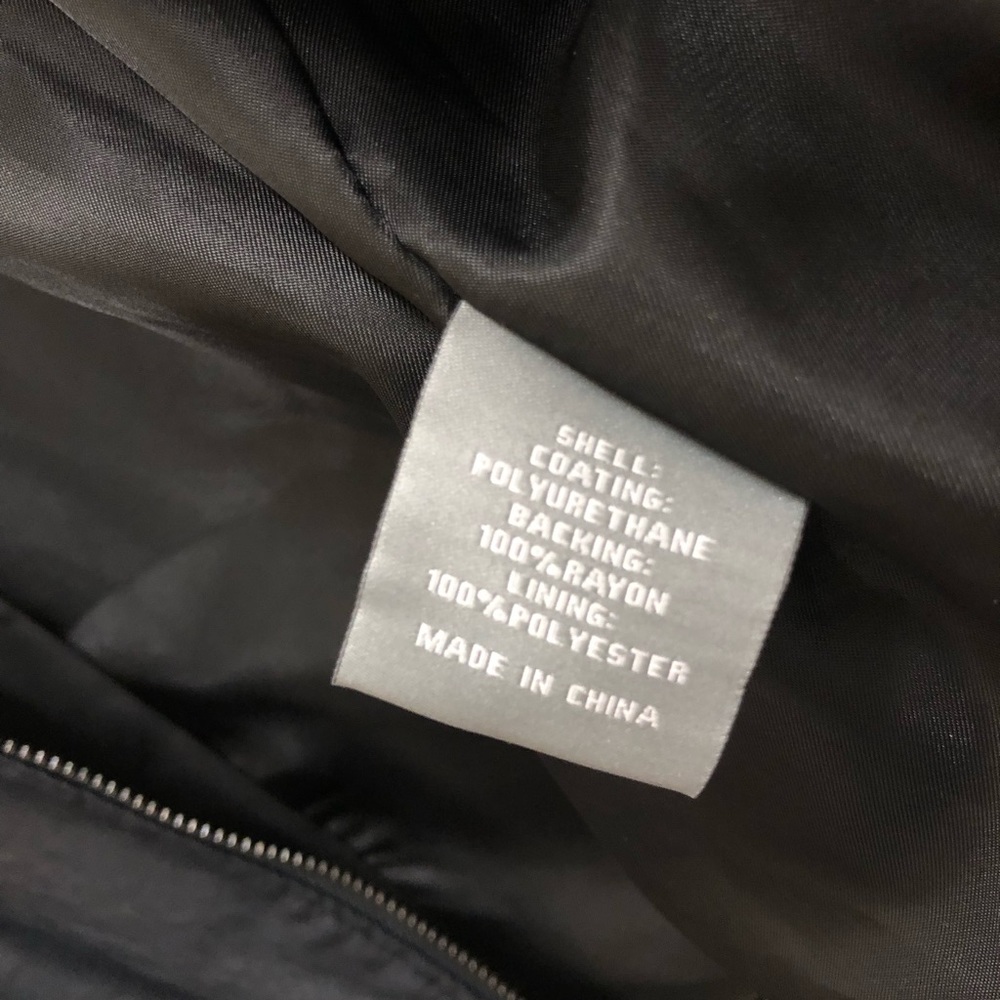 BAGATELLE Payton Textured Faux Leather Moto Jacket - Large - Picture 8 of 9